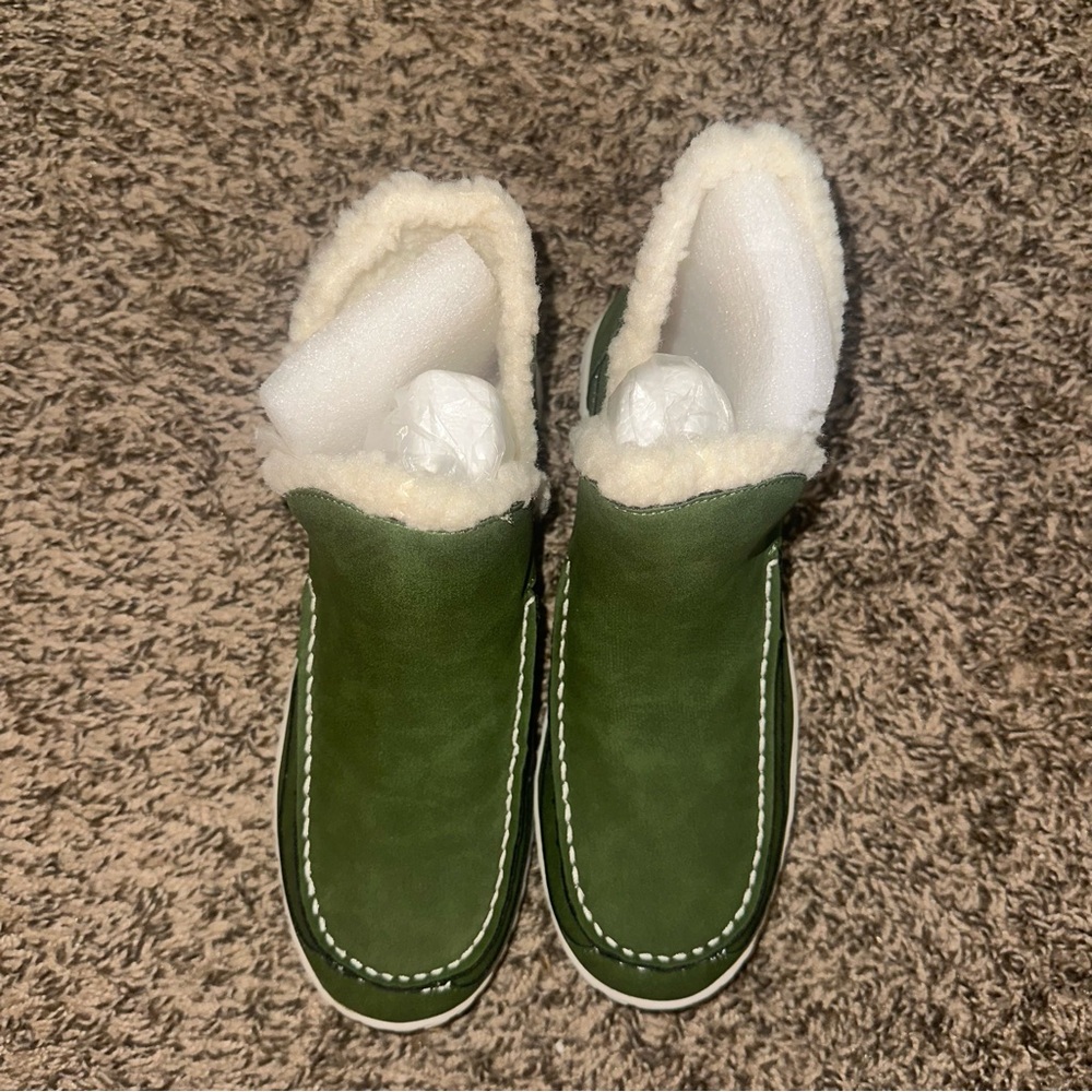 Journee Collection Capreece Green Slip-On Shoes - Picture 6 of 13